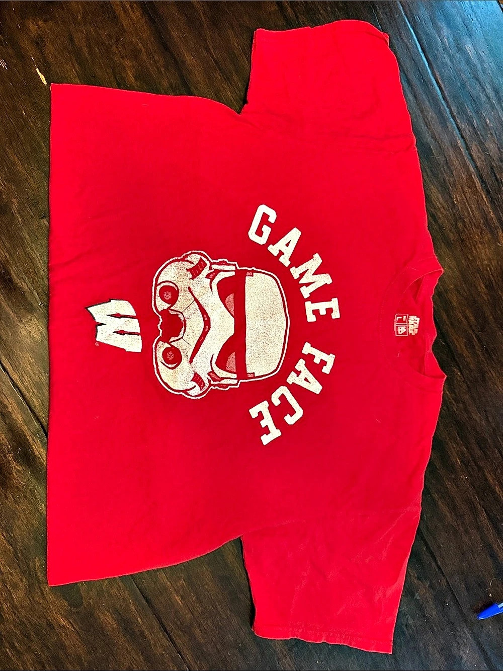 Star Wars Graphic Tee Boys Large Red & White